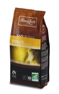 Café Organico® Dolce 100% arabica Mletá bio káva Voňavá směs nej