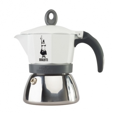  Bialetti Moka Induction kávovar - 6 šálok biela