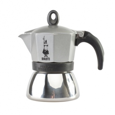 Bialetti Moka Induction kávovar - 3 šálky antracitová